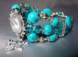 تصویر 1 از مهره سنگ فیروزه مصری سایز 6 سوراخ دار با اصالت ایرانی و کیفیت تضمین شده